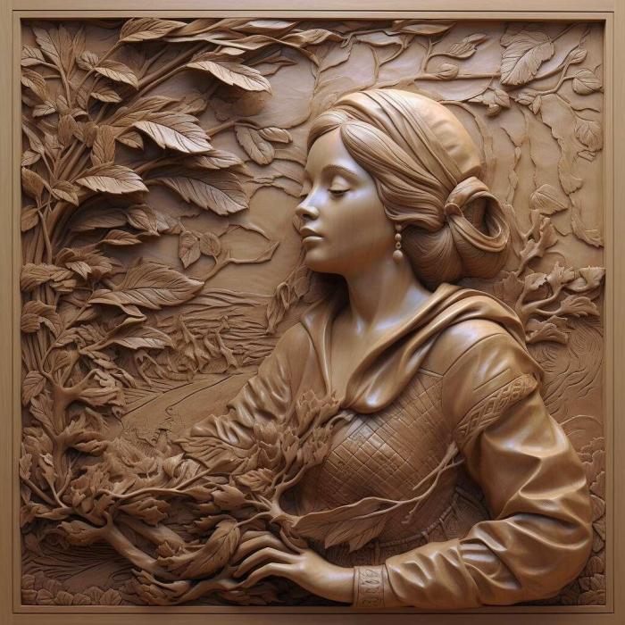 نموذج ثلاثي الأبعاد لآلة CNC 3D Art 